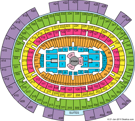 Madison Square Garden james taylor Seating Chart